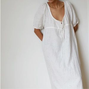 Deiji Studios The Linen Double Cord Dress